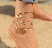 Load image into Gallery viewer, MULTILAYERED ANKLET SETS
