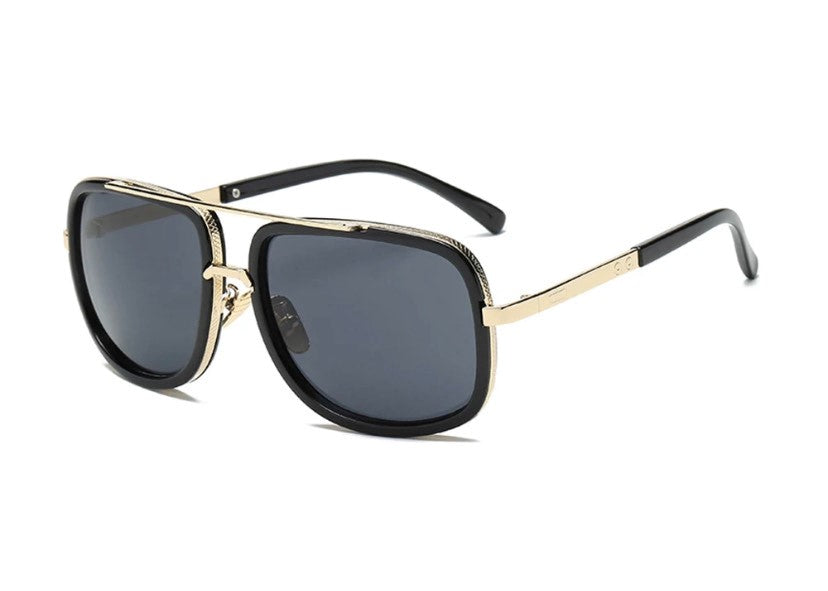 GOLD TRIM SUPERSTAR SUNGLASSES